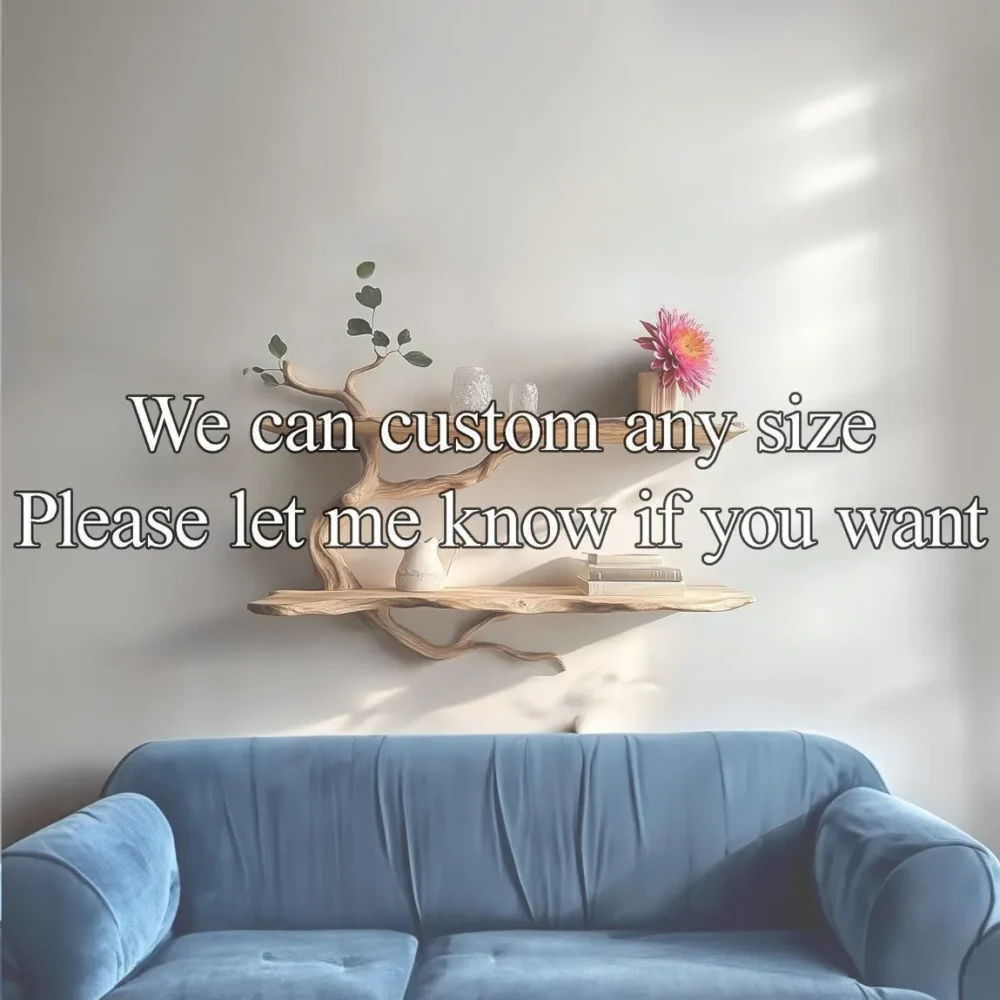 Floating Book Shelf, Custom Handmade, Solid Wood, Wall Bookcase - Image 2