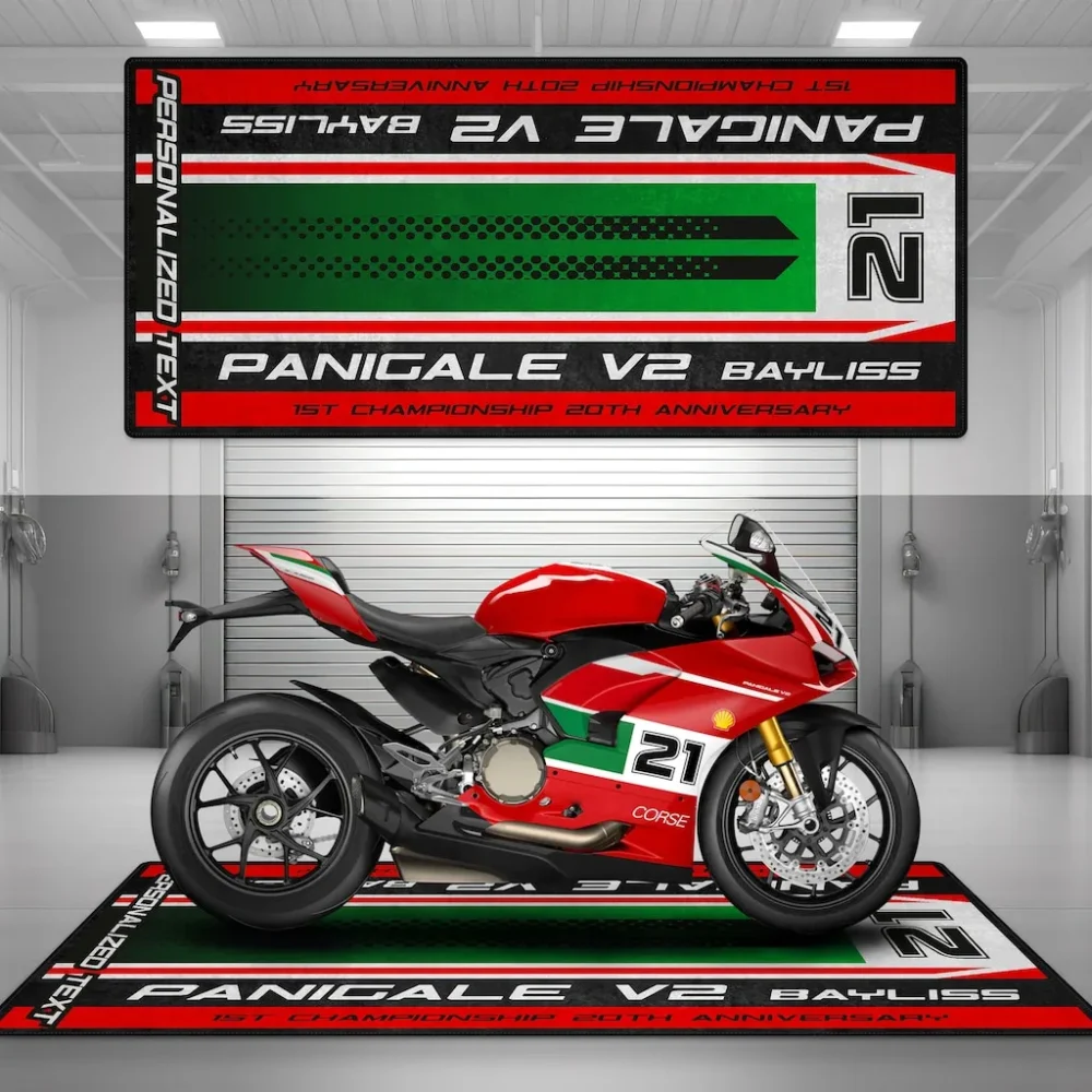 Wild Terrain Ride Motorcycle Floor Mat, Motorcycle Workshop Pit Mat CAR493101125103 - Image 5