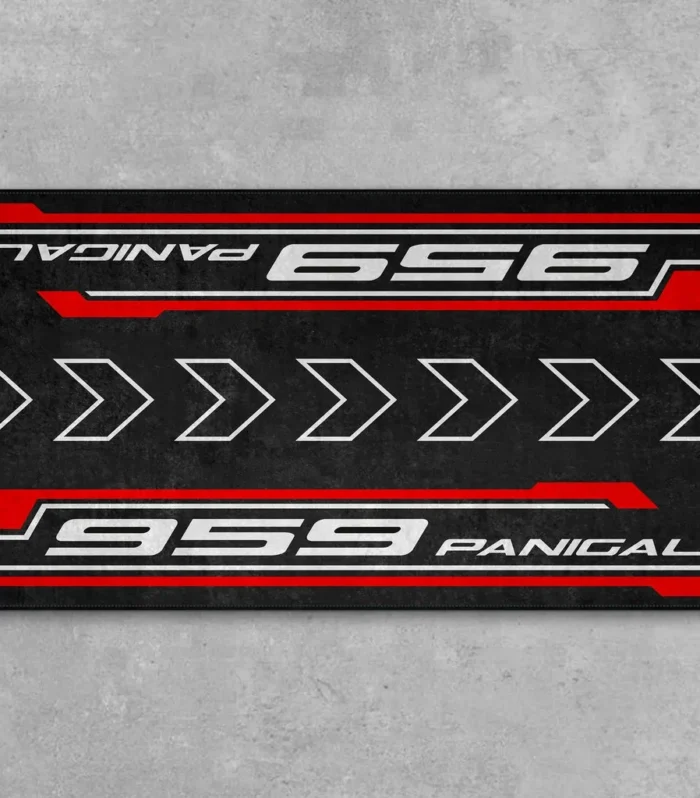 Highway Nomad Motorcycle Floor Mat, Custom Rider Garage Mat CAR493101125104