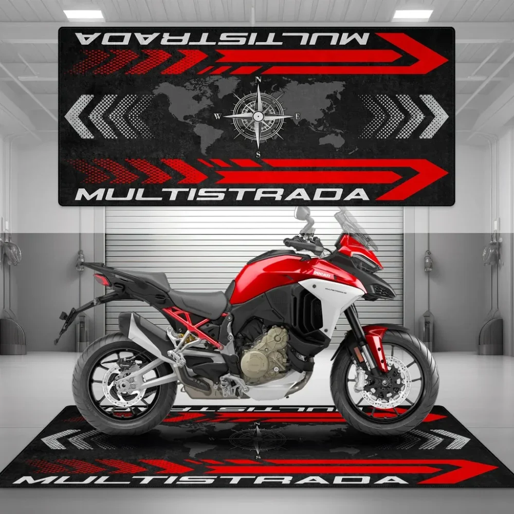 Iron Spirit Motorcycle Floor Mat, Premium Pit Mat for Riders CAR493101125109 - Image 4