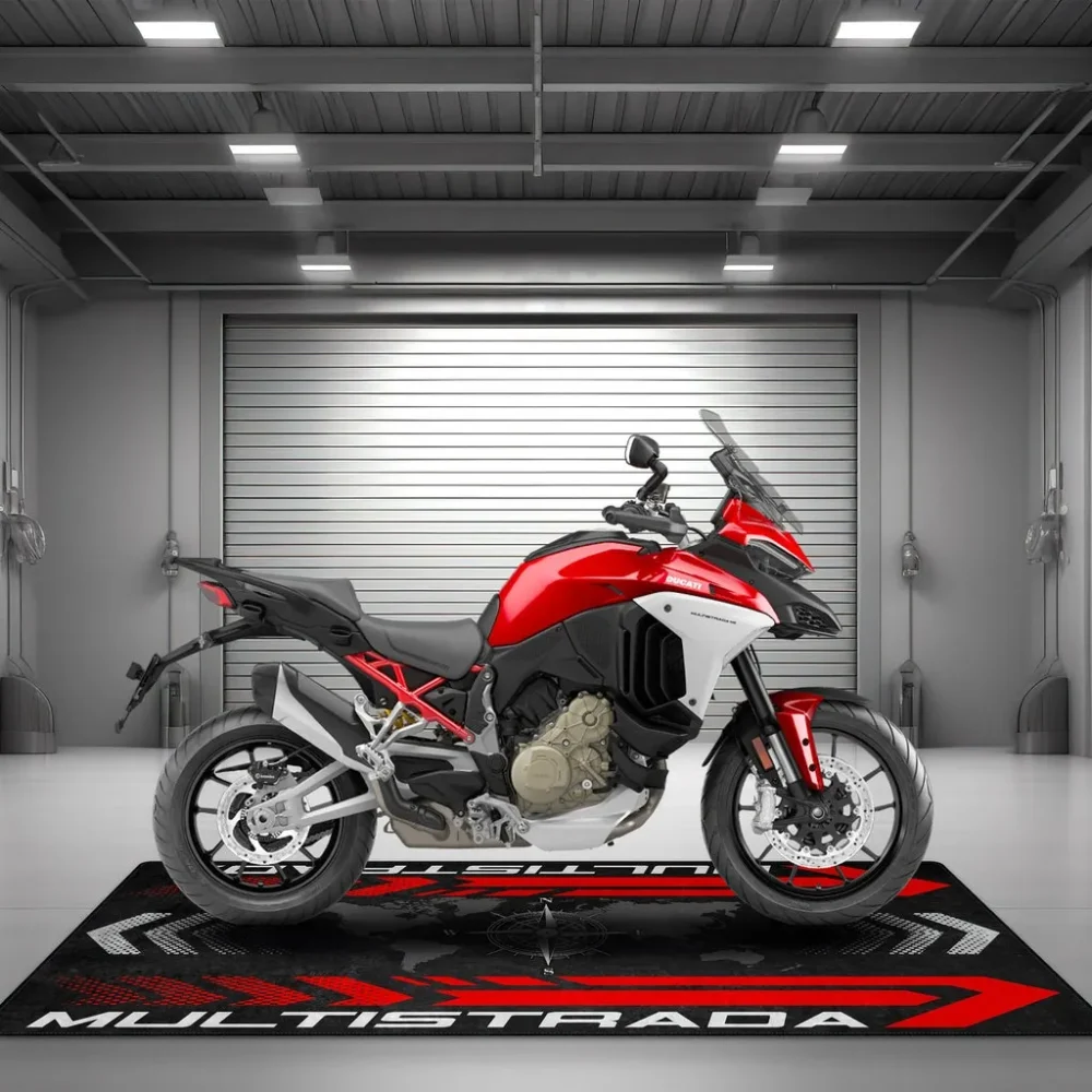 Iron Spirit Motorcycle Floor Mat, Premium Pit Mat for Riders CAR493101125109 - Image 3