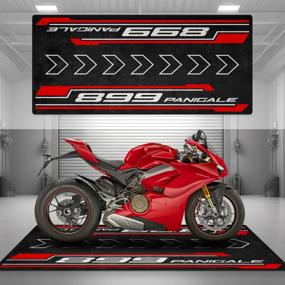Open-Road Bike Motorcycle Floor Mat, Premium Motorcycle Garage Mat CAR493101125120 - Image 4