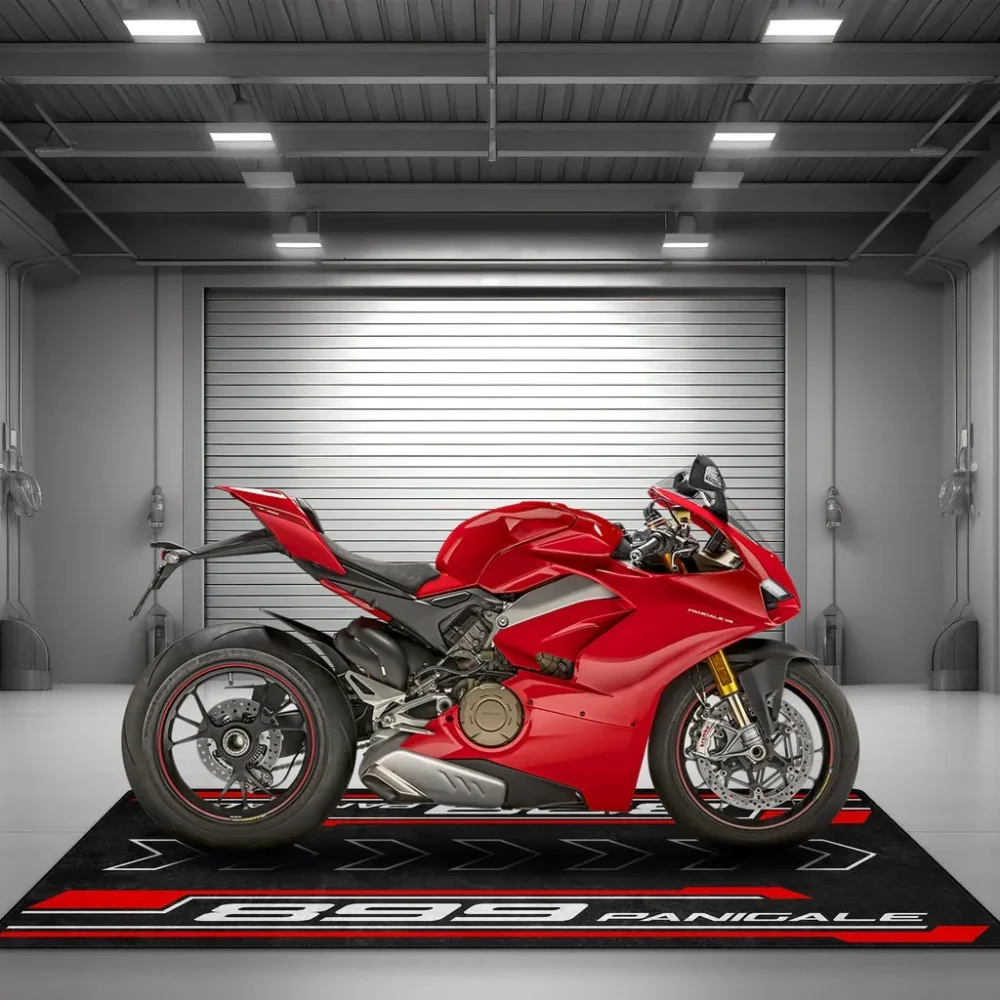 Open-Road Bike Motorcycle Floor Mat, Premium Motorcycle Garage Mat CAR493101125120 - Image 3