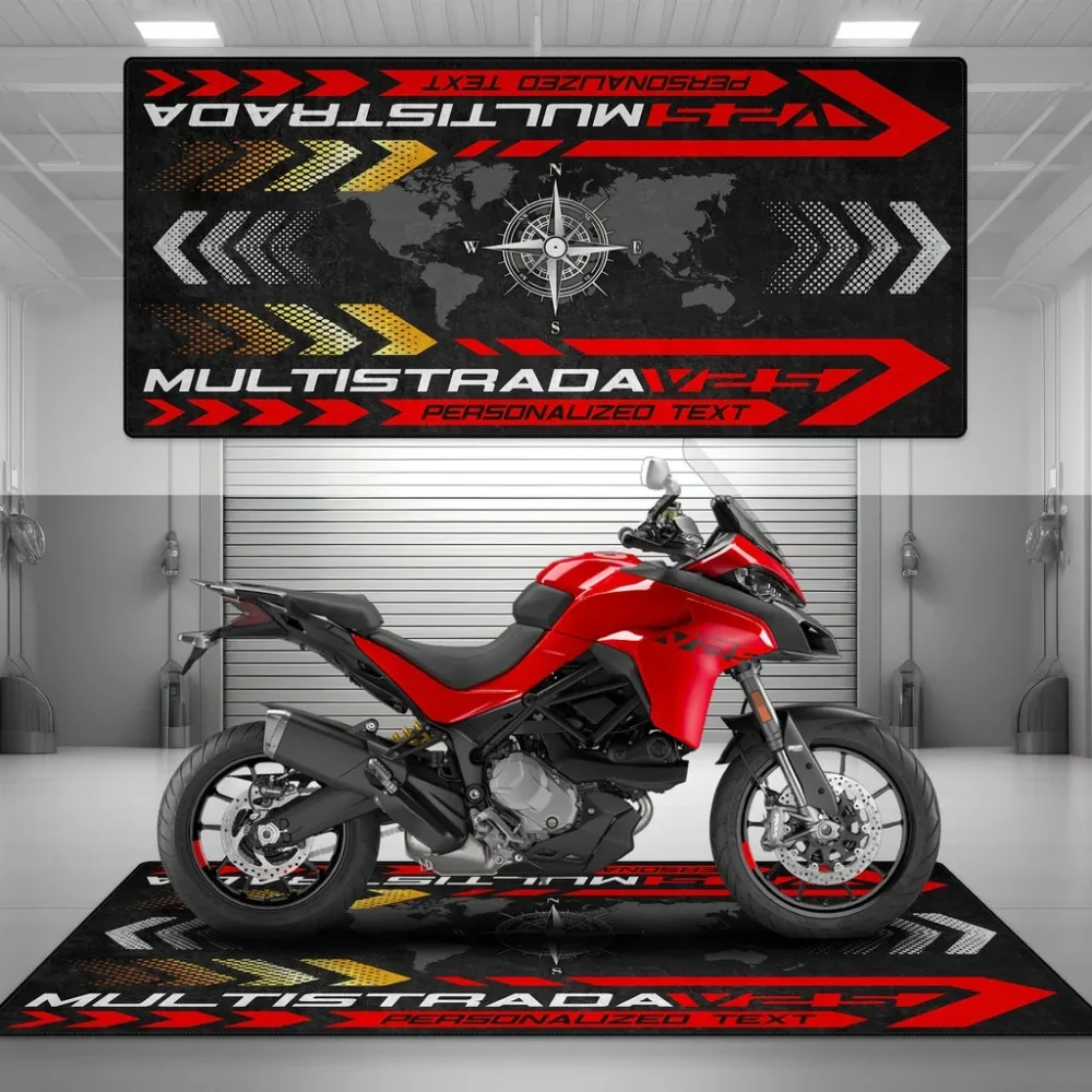 Everyday Rider Motorcycle Floor Mat, Heavy-Duty Motorcycle Floor Mat CAR493101125122 - Image 5