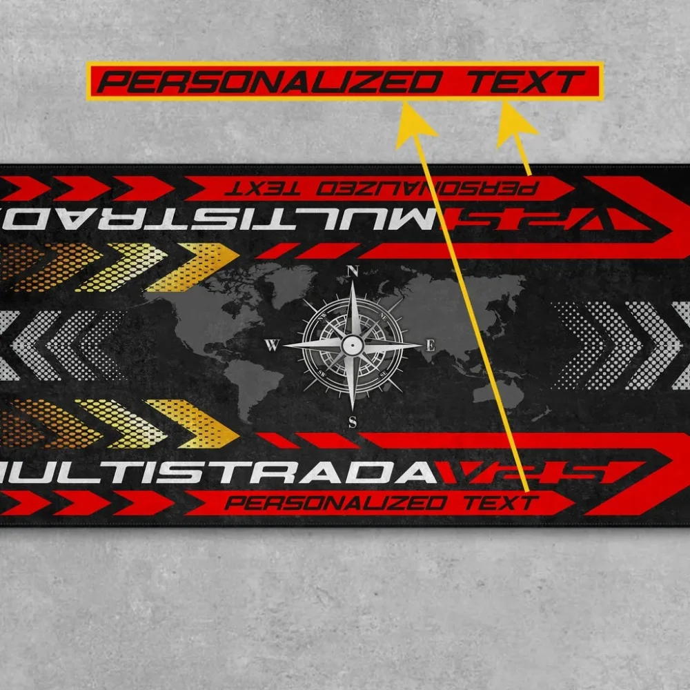 Everyday Rider Motorcycle Floor Mat, Heavy-Duty Motorcycle Floor Mat CAR493101125122 - Image 2