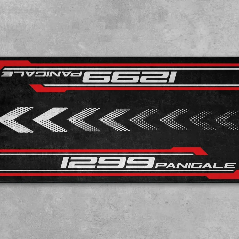 Road Warrior Ride Motorcycle Floor Mat, Custom Name Garage Mat CAR493101125123