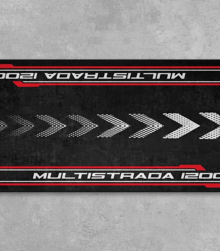 Street Legend Motorcycle Floor Mat, Stylish Motorcycle Pit Pad CAR493101125124