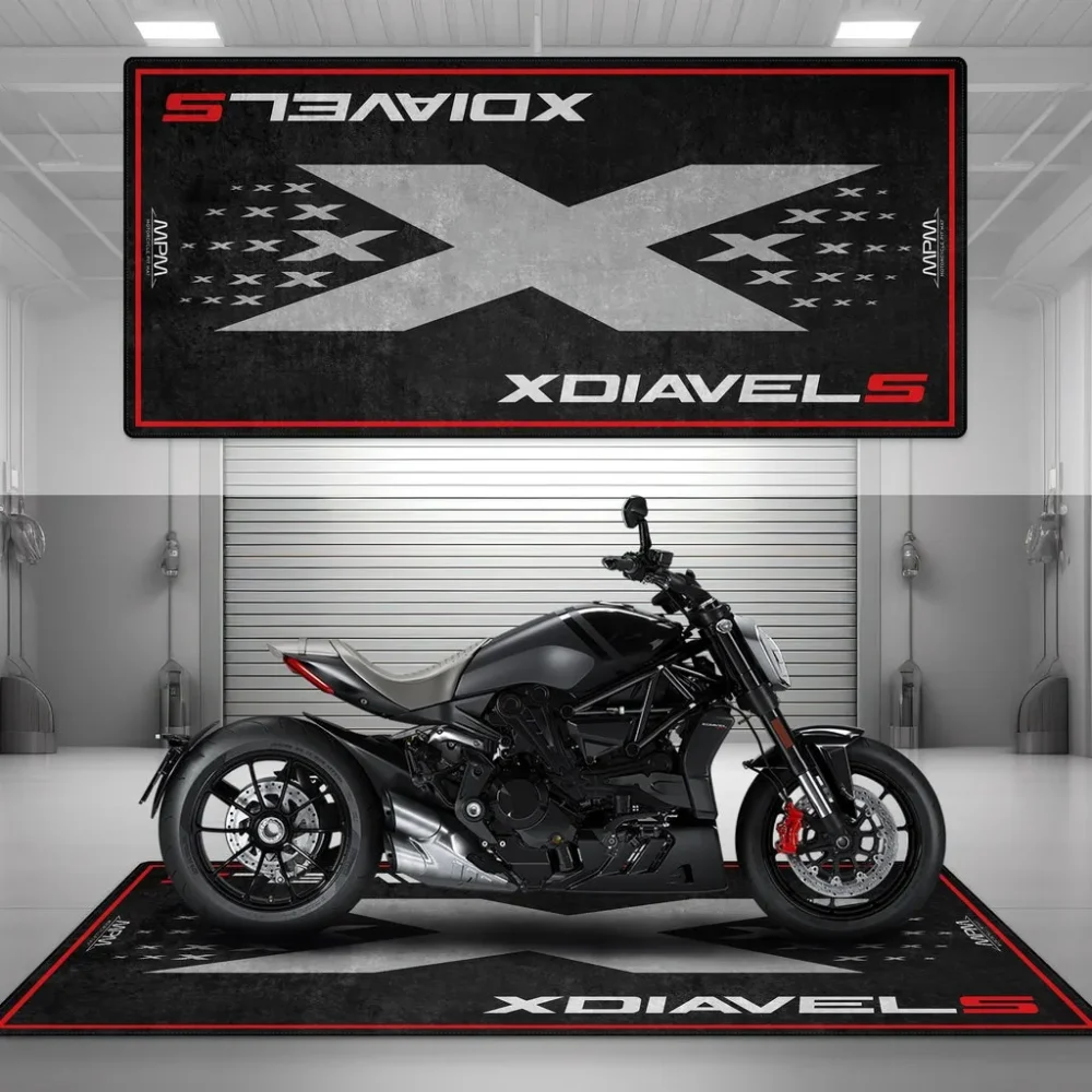 Adventure Machine Motorcycle Floor Mat, Motorcycle Floor Protection Mat CAR493101125125 - Image 4