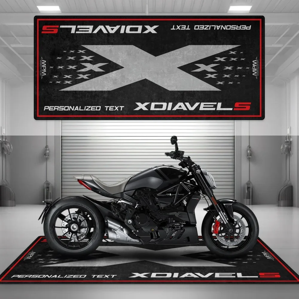Adventure Machine Motorcycle Floor Mat, Motorcycle Floor Protection Mat CAR493101125125 - Image 5