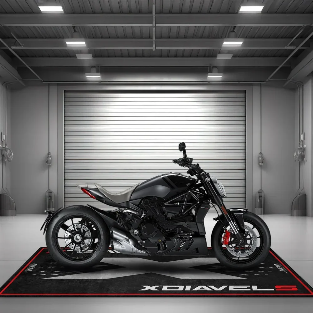 Adventure Machine Motorcycle Floor Mat, Motorcycle Floor Protection Mat CAR493101125125 - Image 3