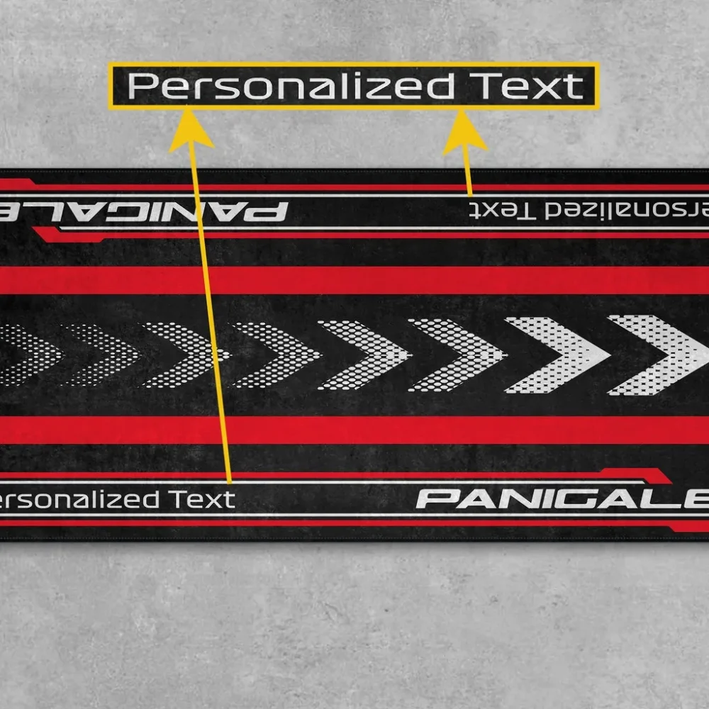 Speed Demon Motorcycle Floor Mat, Custom Rider Garage Mat CAR493101125129 - Image 2