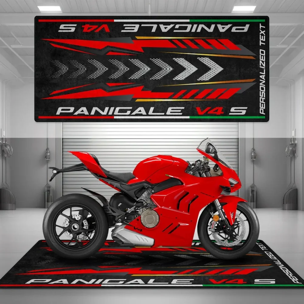 Street Racer Motorcycle Floor Mat, Non-Slip Garage Mat for Riders CAR493101125131 - Image 5