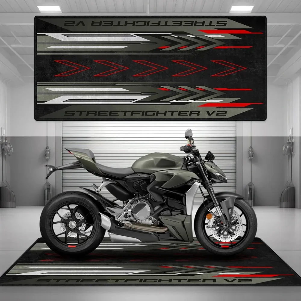 High-Octane Ride Motorcycle Floor Mat, Premium Pit Mat for Riders CAR493101125134 - Image 4
