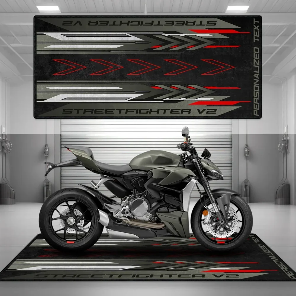 High-Octane Ride Motorcycle Floor Mat, Premium Pit Mat for Riders CAR493101125134 - Image 5