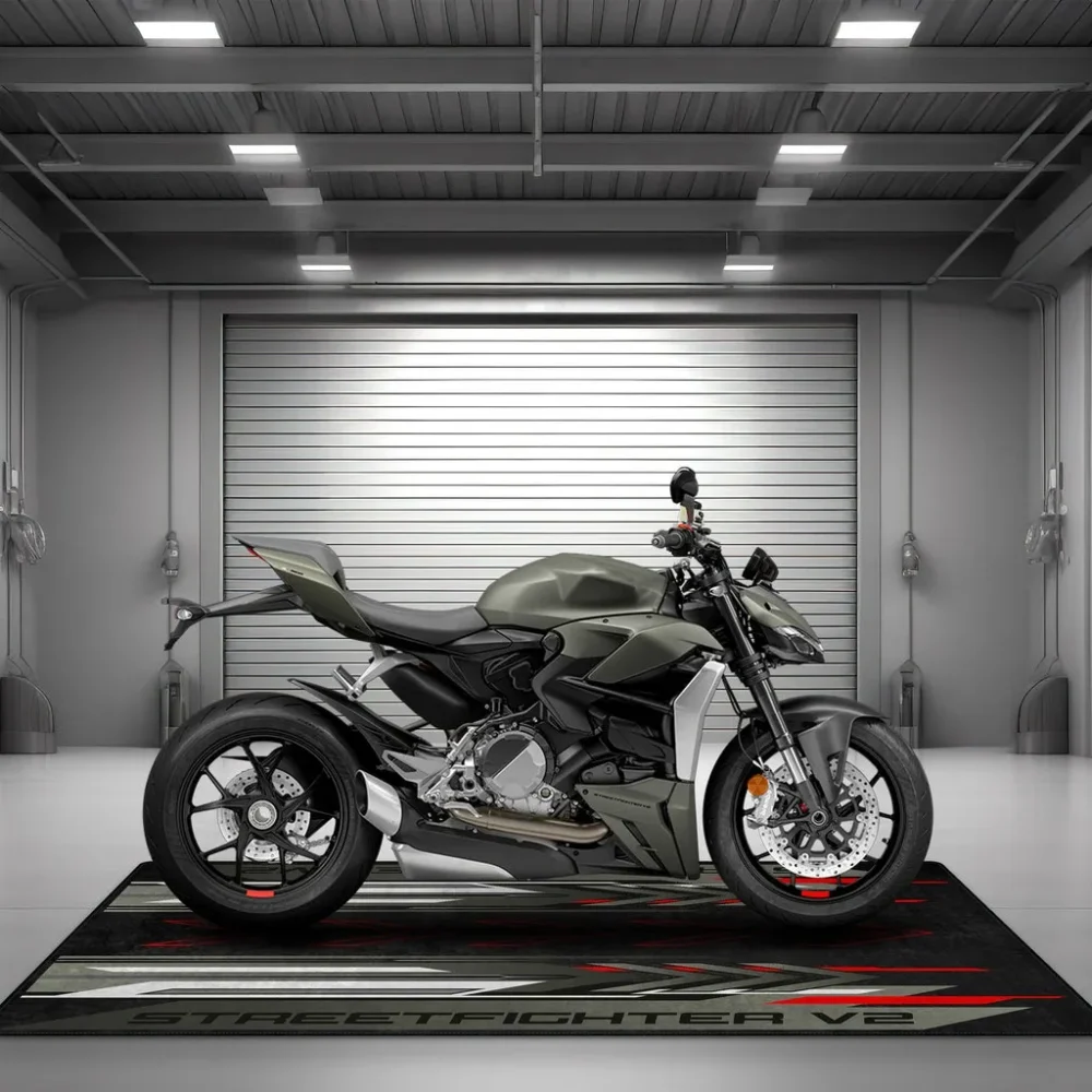 High-Octane Ride Motorcycle Floor Mat, Premium Pit Mat for Riders CAR493101125134 - Image 3