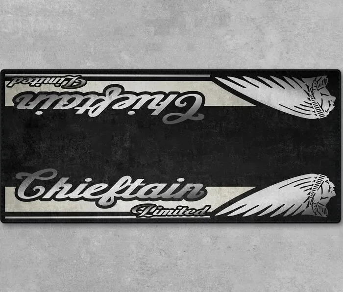 Street Legend Motorcycle Floor Mat, Stylish Motorcycle Pit Pad CAR493101125142