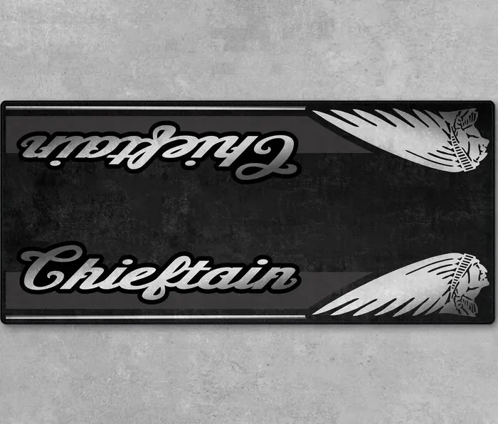 Speed Demon Motorcycle Floor Mat, Custom Rider Garage Mat CAR493101125147