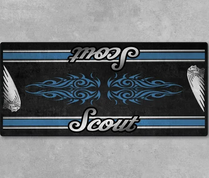 Torque Monster Motorcycle Floor Mat, Custom Motorcycle Parking Mat CAR493101125150