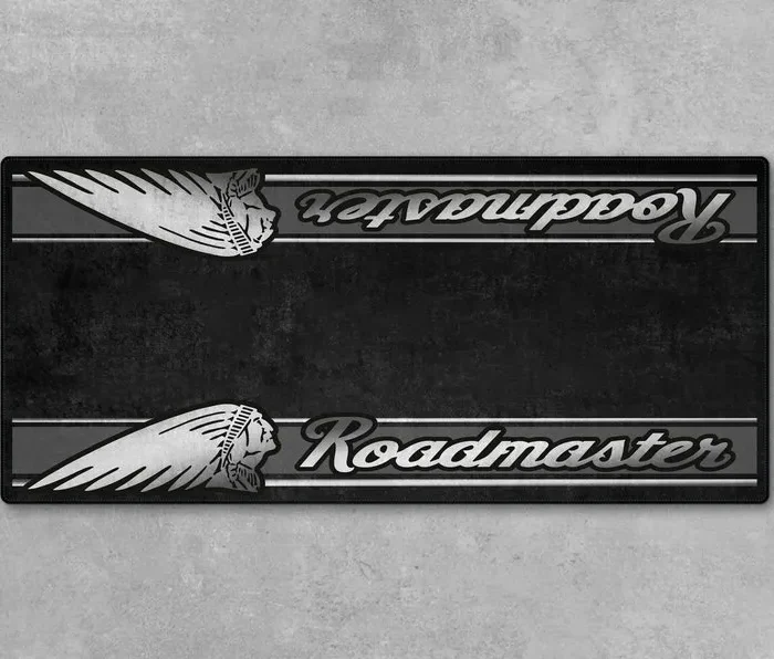 Throttle King Motorcycle Floor Mat, Custom Motorcycle Floor Display Mat CAR493101125154