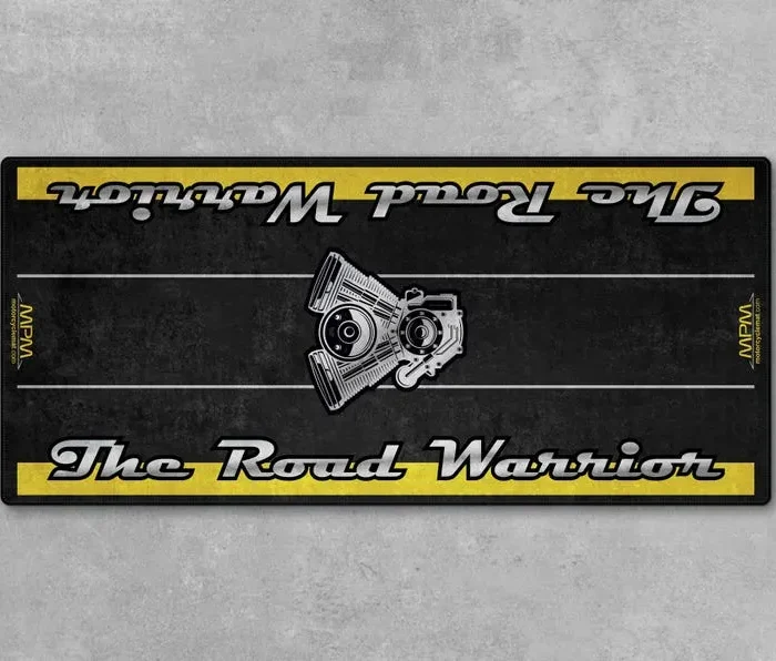 Iron Spirit Motorcycle Floor Mat, Premium Pit Mat for Riders CAR493101125177