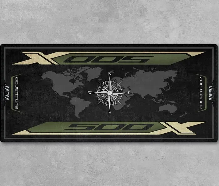 Custom Garage Build Motorcycle Floor Mat, Durable Non-Slip Rider Mat CAR493101125205