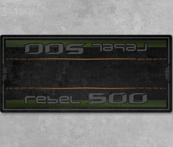 Garage-Tuned Beast Motorcycle Floor Mat, Premium Motorcycle Garage Mat CAR493101125213