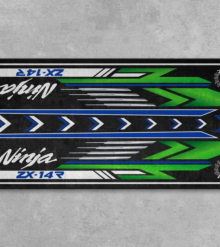 Motorbike Motorcycles Floor Mat, Custom Motorcycle Garage Pit Mat CAR493101225555