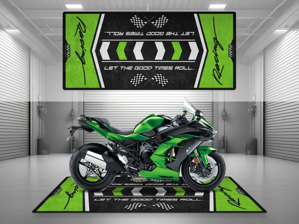 Road Bike Motorcycles Floor Mat, Custom Floor Mat for Riders CAR493101225557 - Image 2