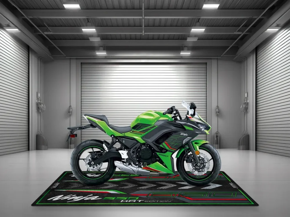 Sport Bike Motorcycles Floor Mat, Premium Motorcycle Garage Mat CAR493101225558 - Image 4