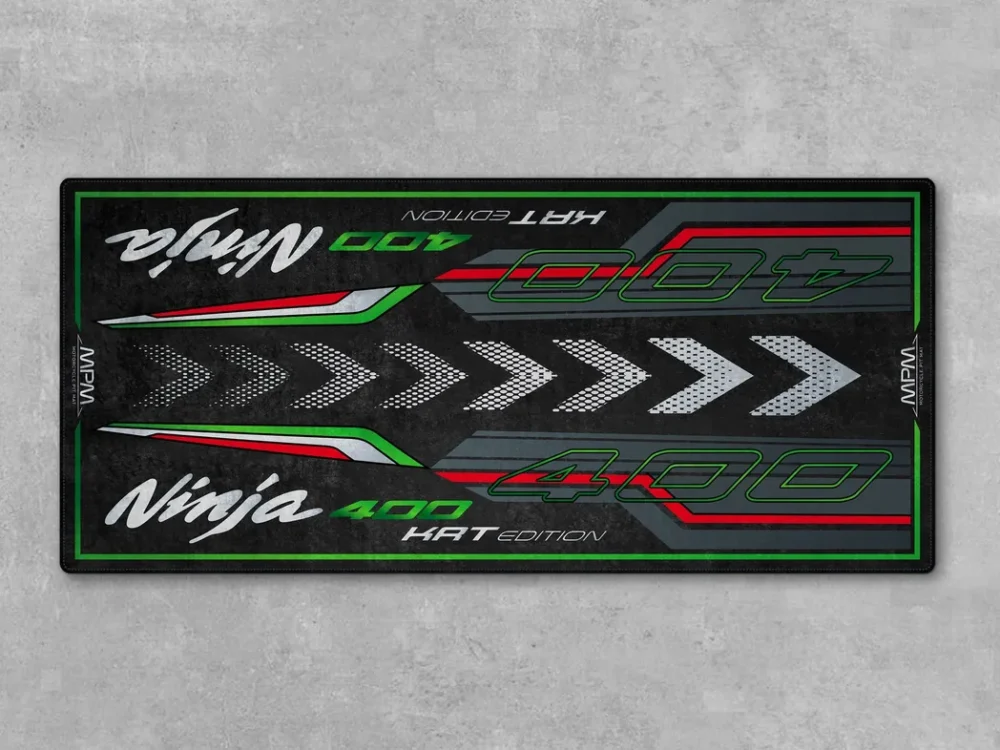 Touring Bike Motorcycles Floor Mat, Personalized Biker Pit Mat CAR493101225559 - Image 5