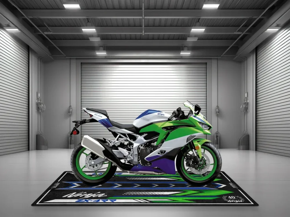 Cruiser Motorcycles Floor Mat, Heavy-Duty Motorcycle Floor Mat CAR493101225560 - Image 4