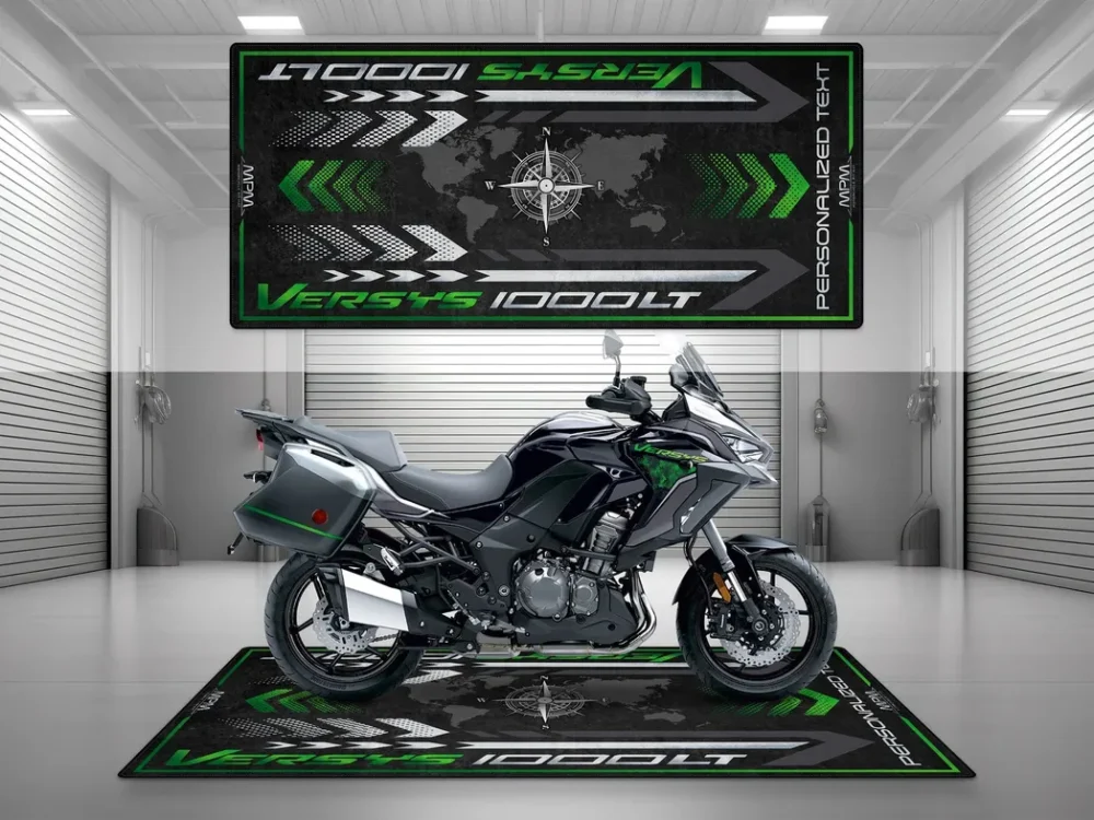 Street Machine Motorcycles Floor Mat, Motorcycle Floor Protection Mat CAR493101225563 - Image 3