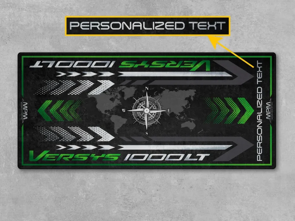 Street Machine Motorcycles Floor Mat, Motorcycle Floor Protection Mat CAR493101225563 - Image 5