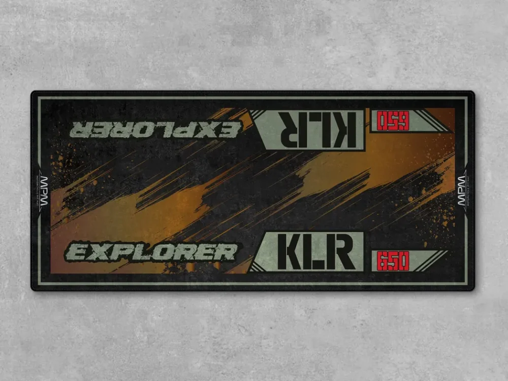 Custom Bike Motorcycles Floor Mat, Custom Biker Garage Display Mat CAR493101225564 - Image 8