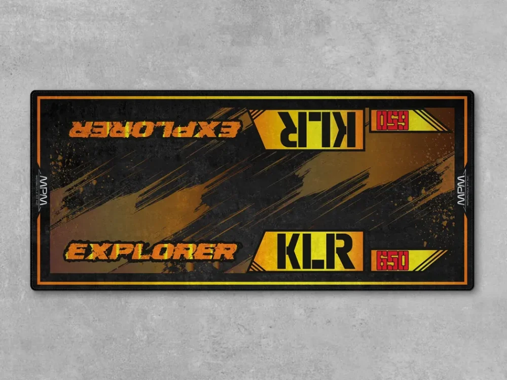 Custom Bike Motorcycles Floor Mat, Custom Biker Garage Display Mat CAR493101225564 - Image 9