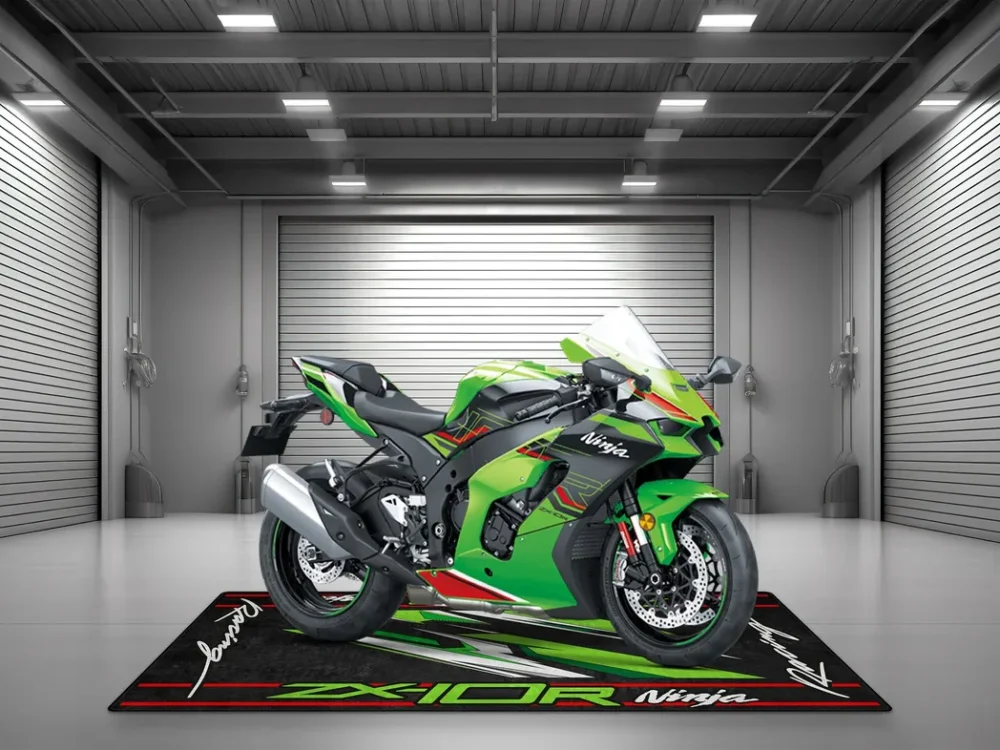 Garage Build Motorcycles Floor Mat, Washable Motorcycle Floor Pad CAR493101225568 - Image 7