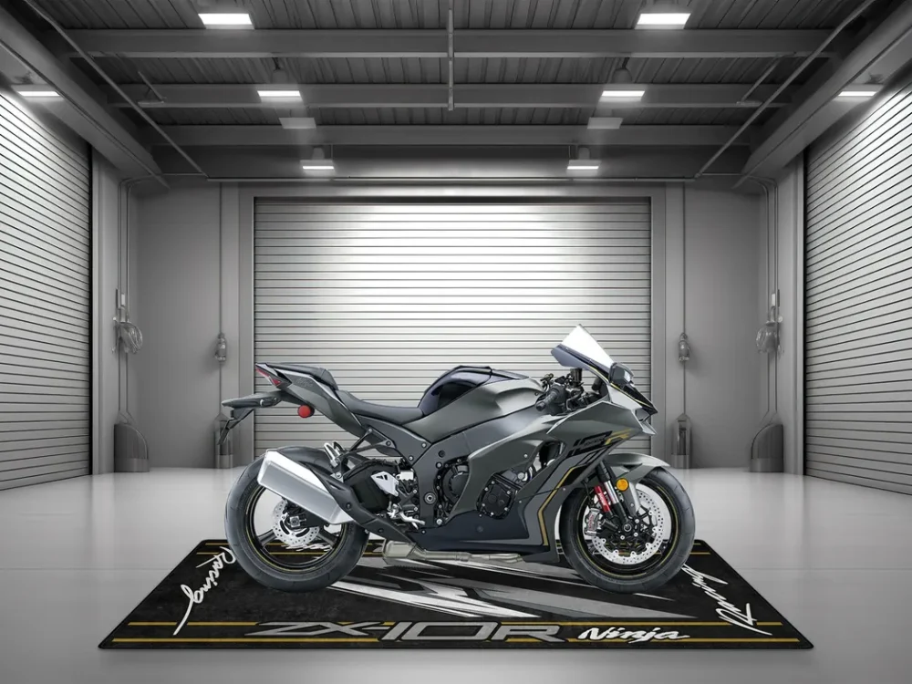 Garage Build Motorcycles Floor Mat, Washable Motorcycle Floor Pad CAR493101225568 - Image 8