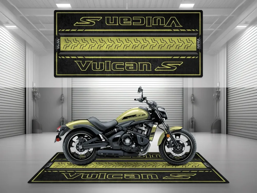 Adventure Bike Motorcycles Floor Mat, Premium Pit Mat for Riders CAR493101225572 - Image 5