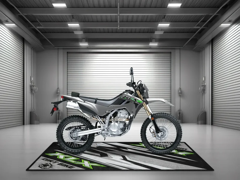 Power Bike Motorcycles Floor Mat, Motorcycle Garage Protection Pad CAR493101225573 - Image 3