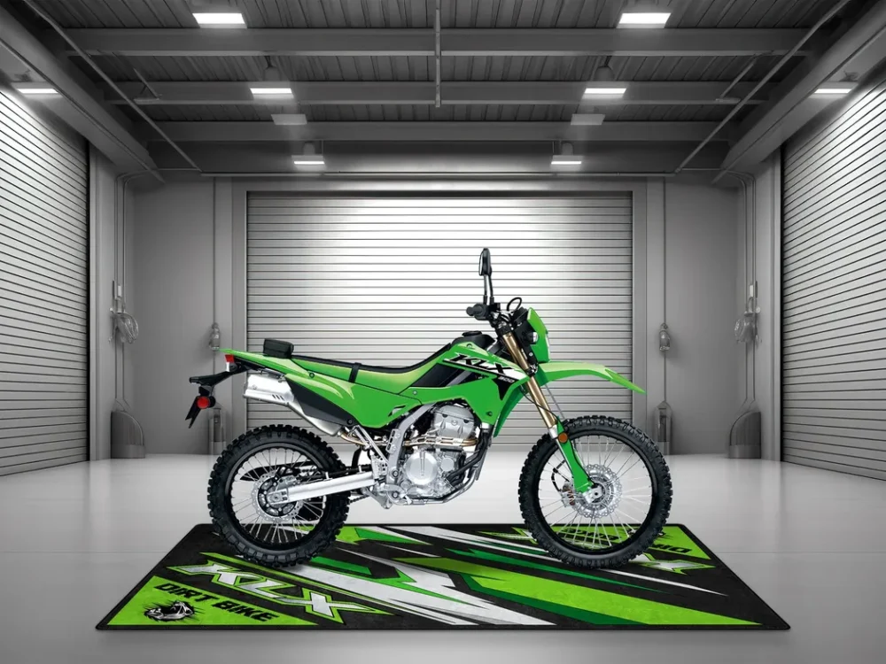Power Bike Motorcycles Floor Mat, Motorcycle Garage Protection Pad CAR493101225573 - Image 6