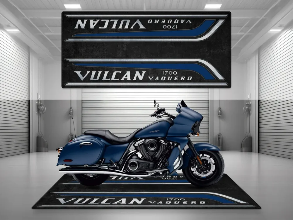 Street Rider Motorcycles Floor Mat, Custom Motorcycle Floor Display Mat CAR493101225574 - Image 2