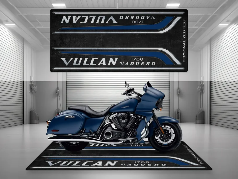 Street Rider Motorcycles Floor Mat, Custom Motorcycle Floor Display Mat CAR493101225574 - Image 3