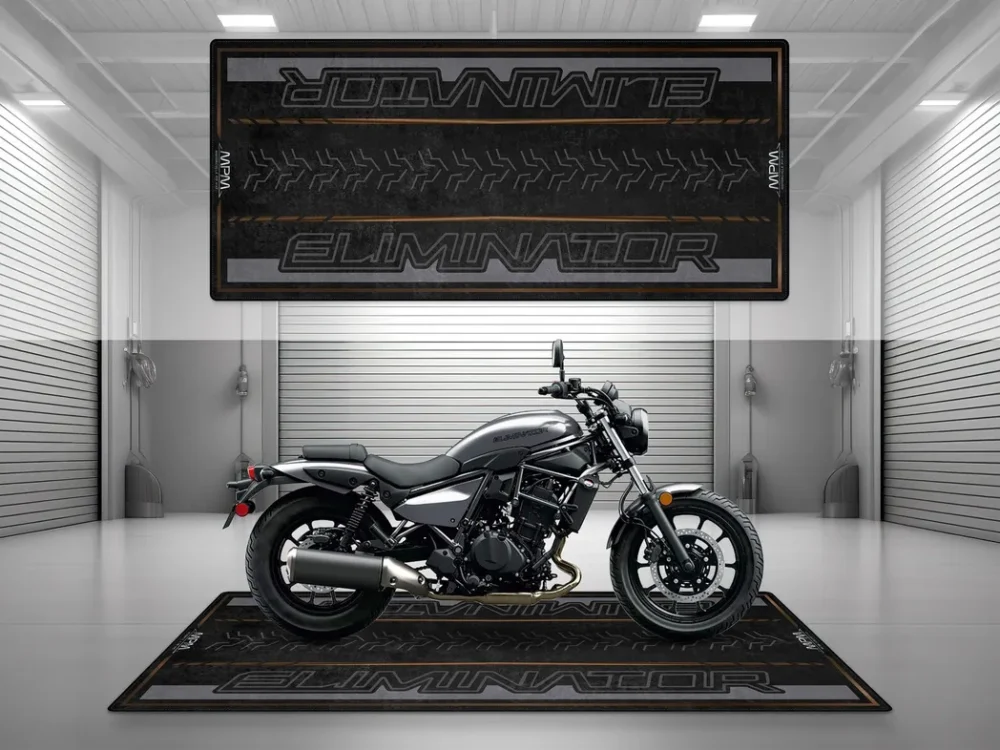 Street Racer Motorcycles Floor Mat, Premium Motorcycle Garage Mat CAR493101225582 - Image 5