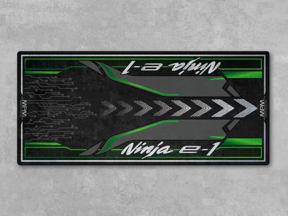Speed Beast Motorcycles Floor Mat, Personalized Biker Pit Mat CAR493101225583