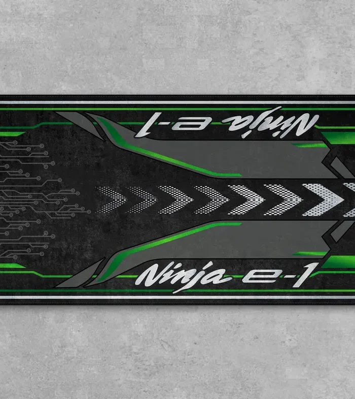 Speed Beast Motorcycles Floor Mat, Personalized Biker Pit Mat CAR493101225583