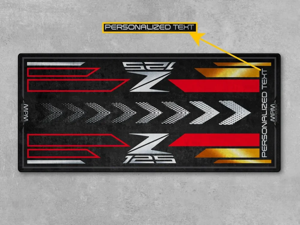 Garage Ride Motorcycles Floor Mat, Custom Biker Garage Display Mat CAR493101225588 - Image 6