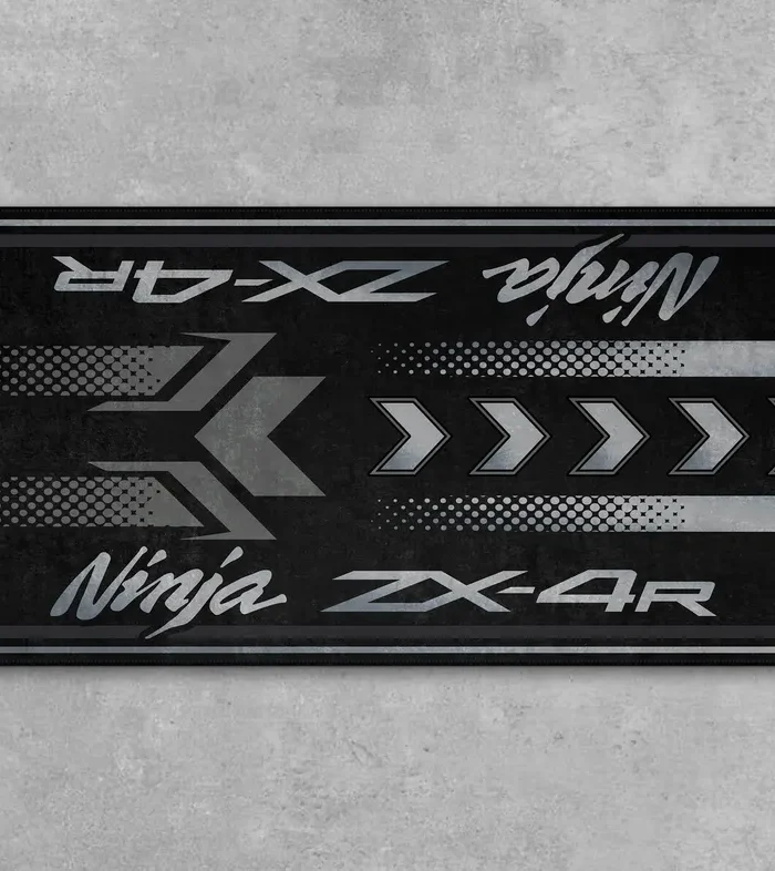 Street Build Motorcycles Floor Mat, Motorcycle Workshop Pit Mat CAR493101225590