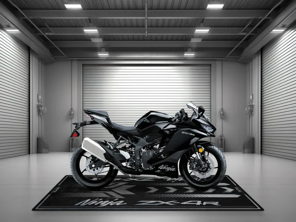 Street Build Motorcycles Floor Mat, Motorcycle Workshop Pit Mat CAR493101225590 - Image 4