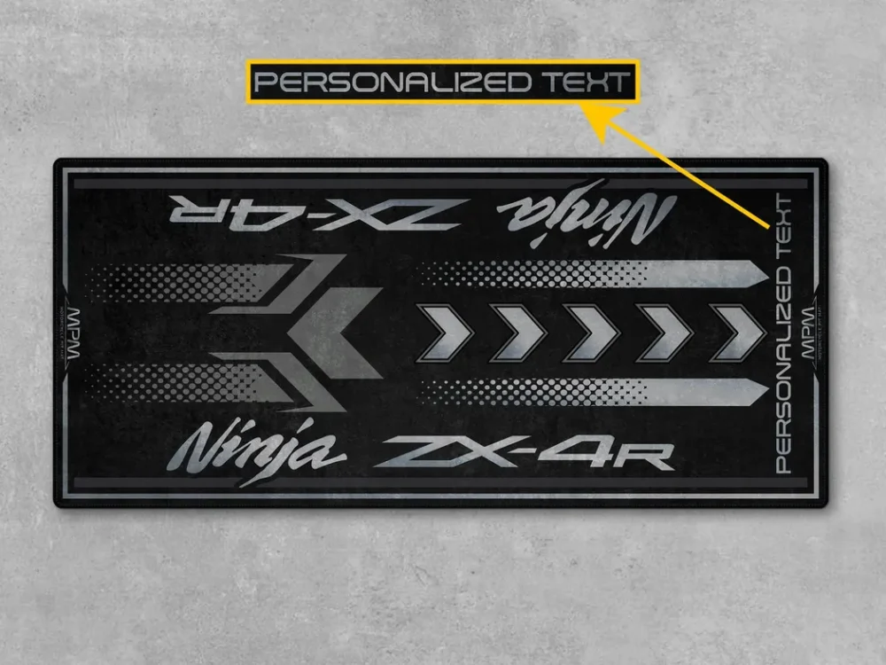 Street Build Motorcycles Floor Mat, Motorcycle Workshop Pit Mat CAR493101225590 - Image 5
