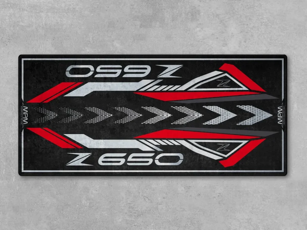 Workshop Ride Motorcycles Floor Mat, Washable Motorcycle Floor Pad CAR493101225592